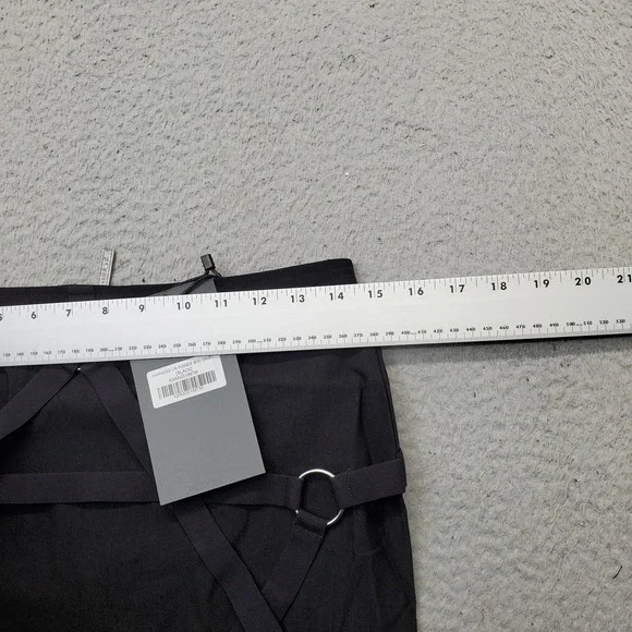 Killstar Harness Ur Power Mini Skirt Womens M Black Gothic Pentagram Back Zip - Picture 4 of 8